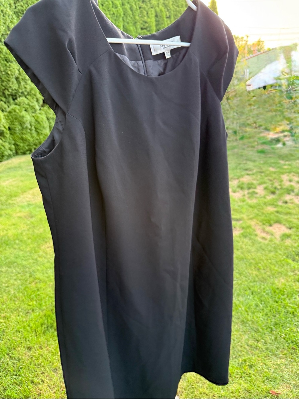 Jones Studio Black Polyester Dress with Lining